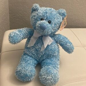 Really sweet blue teddy bear